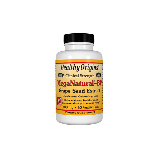 Healthy Origins Grape Seed Extract, Mega Natural-BP, 300mg x 60 Capsules