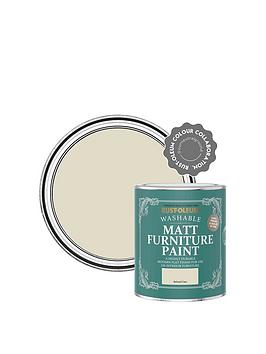 Rust-Oleum Matt Finish Washable Furniture Paint In Relaxed Oats &Ndash; 750 Ml Tin