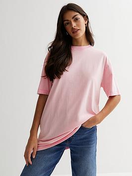 New Look Boyfriend T-Shirt - Pink