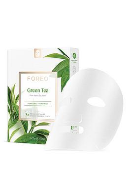 Foreo Farm To Face Sheet Mask - Green Tea (Pack Of 3)
