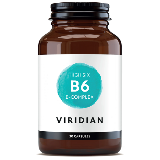 Viridian High Six B6 B-Complex, 30 VCapsules