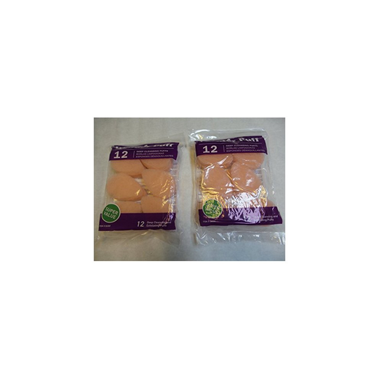 Wonder Puff 12 Deep Cleansing Puffs (2 Pack)