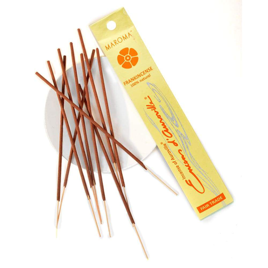 Maroma Encens D'Auroville Frankincense Incense Sticks, 10 Sticks