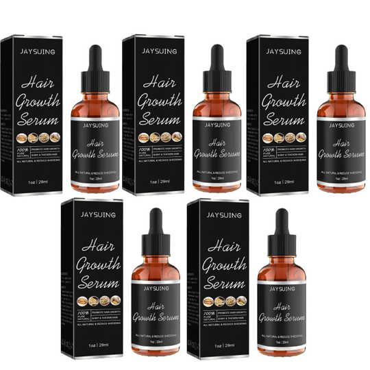 (5PCS) 5/3/1PCS Ginger Hair Growth for Thinning Hair Loss Oil Serum