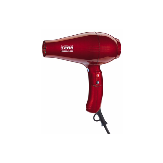 Gamma+ 3200 Power Plus Hairdryer Red