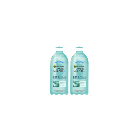 Garnier Ambre Solaire Hydrating After Sun Lotion 400ml - Pack of 2