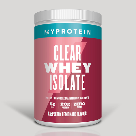 Clear Whey Isolate - 20servings - Raspberry Lemonade