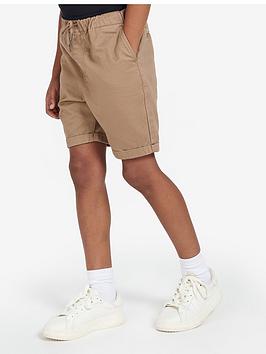 Barbour Boys Chino Short - Beige