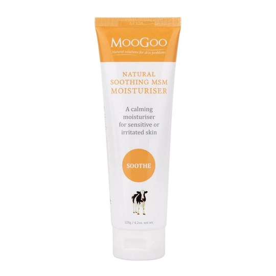 Moogoo Soothing MSM Moisturiser, 120g
