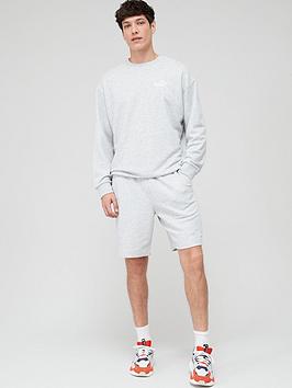 Puma Relaxed Sweat Suit - Grey, Grey, Size S, Men