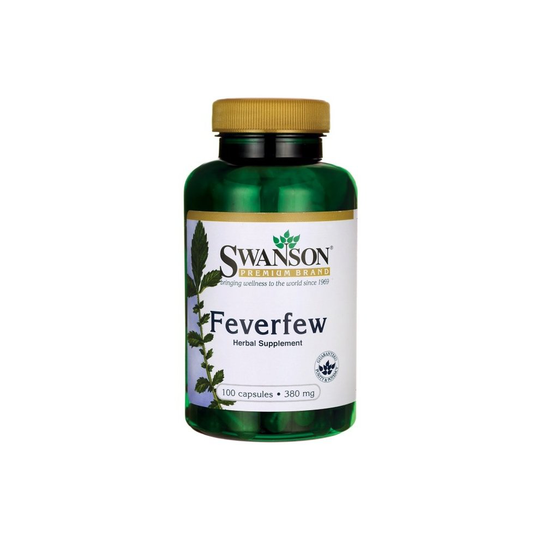 Swanson Feverfew, 380mg - 100 caps