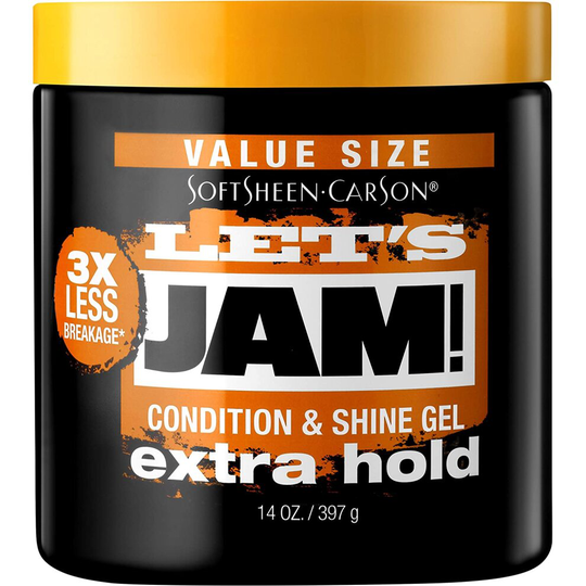 Lets Jam Condition and Shine Hair Gel, Extra Hold 397 g/14 oz