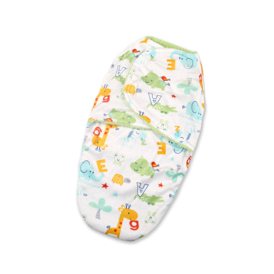 (Animals 3) Newborn Baby Toddler Swaddle Wrap Blanket Sleeping Bag Sleep Sack Bedding UK