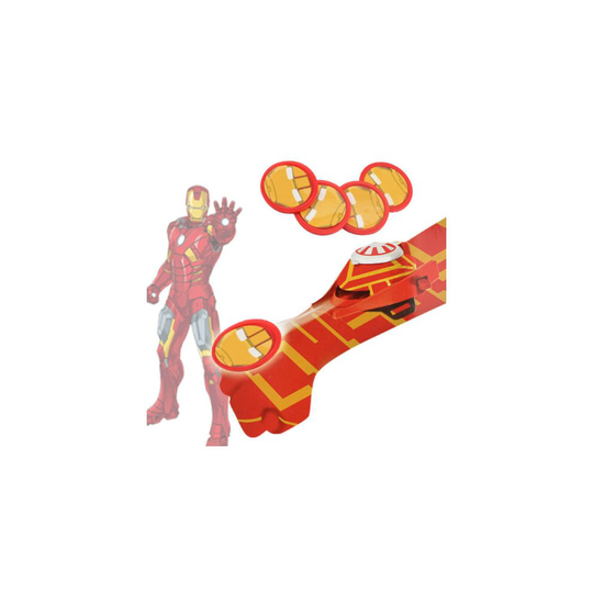 (Iron Man) Launchers Gloves Spiderman Boy Marvel Avengers Super Hero Girl Kid Toy Cosplay