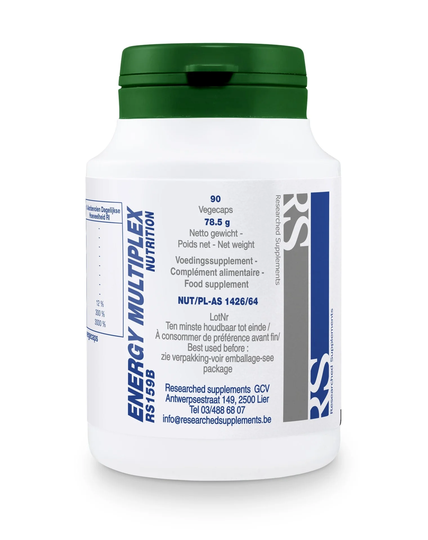 NutriNed Energy-Multiplex Nutritional, 90 VCapsules