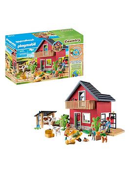 Playmobil 71248 Country Farm House, One Colour