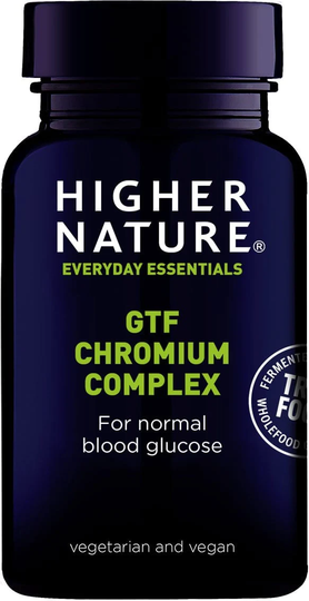 Higher Nature True Food GTF Chromium, 90 Tablets