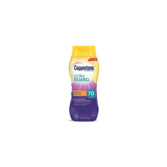 Coppertone Limited Edition ULTRA GUARD SPF 70 Sunscreen Lotion (8 Fluid Ounce) (Packaging may vary)