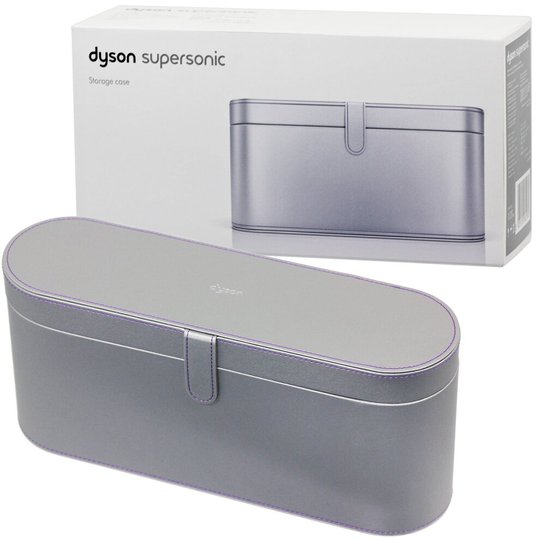 DYSON Supersonic Hair Dryer Box Travel Storage Presentation Case (Silver)