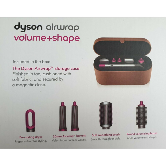 Dyson Airwrap Styler Volume+Shape (Nickel/Fuchsia) BRAND NEW