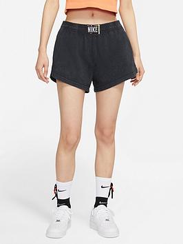Nike Nsw Wash Shorts - Washed Black