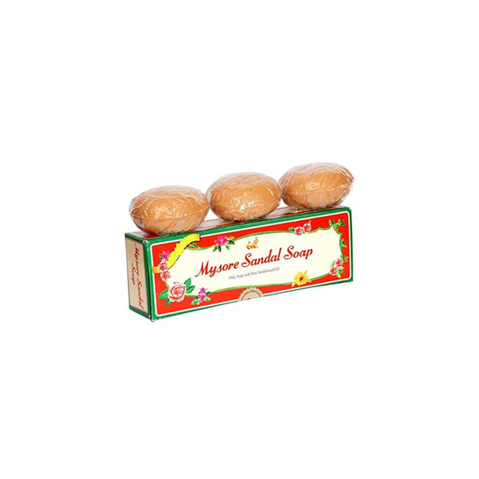 Mysore Sandalwood Soap 150g Double Size (Pack of 6)
