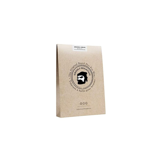 Grizzly Mountain Beard Dye - Organic & Natural Brown Beard Dye