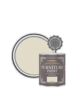 Rust-Oleum Satin Finish Washable Furniture Paint In Relaxed Oats &Ndash; 750 Ml Tin