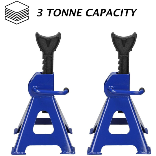 Jack Stands Set of 2PCS Heavy Duty Jack Stand Steel Adjustable