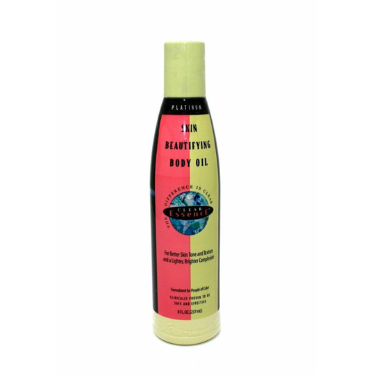 Clear Essence Platinum Skin Care Body Oil 8oz 237ml