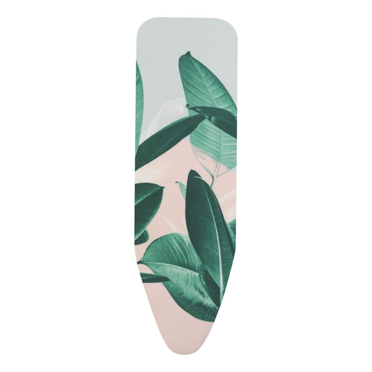 Brabantia Ironing Board Cover B 124 x 38cm Complete Set Tropical Leaves