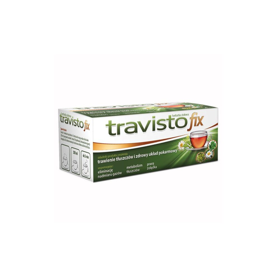 Travisto Fix, herbal tea, 20 sachets