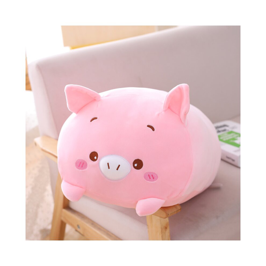(60cm,Pig) Giant Panda Stuffed Animals Plush Toys Cartoon Sleeping Pillow for Girls and Boys