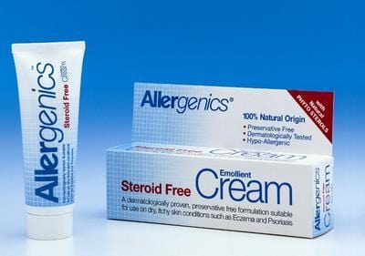 Allergenics Steroid Free Emollient Cream, 50ml