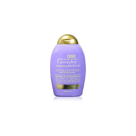 OGX Hydrate and Color Reviving, Lavender Luminescent Platinum Conditioner, 13 oz.