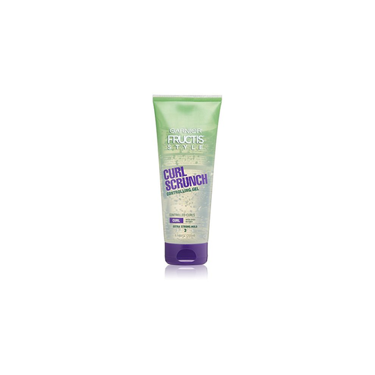 Garnier Fructis Style Curl Scrunch Controlling Gel, Curly Hair, 6.8 fl. oz.