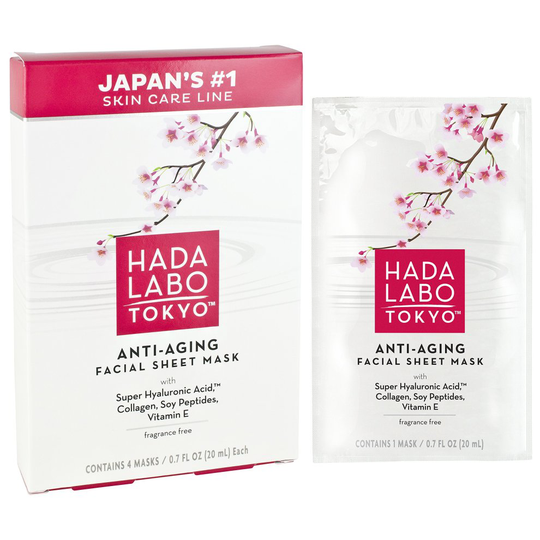 Hada Labo Tokyo Ultimate Anti-aging Facial Mask - 0.7 Oz
