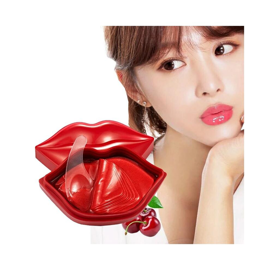 20Pcs Hydrating Moisturizing Cherry Lips Mask Lightening Lip Care