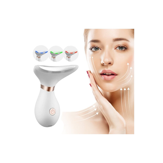 (5) Facial Massager RF Face Lift Device LED Radio Frequency Skin Rejuvenation Wrinkle Removal Face Lifting Neck Slimmer Machine
