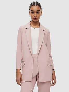 Allsaints Aleida Tri Blazer - Pale Orchid Pink