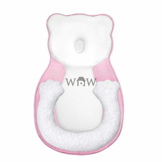 (Pink Bear) WDW Baby Cosy Pillow Bed Mattress Sleeping Pad for New Born Baby