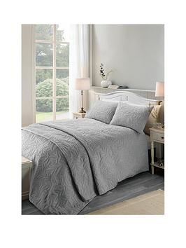 Serene Luana Duvet Cover Set - Silver