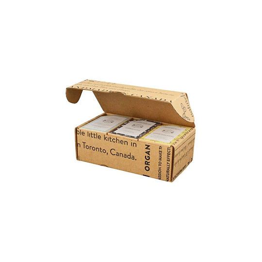 Crate 61 Dry Skin Soap 6-Pack Box Set, 100% Vegan Cold Process Bar Soap, scented with premium essential oils and natural flavors, for men and women, f