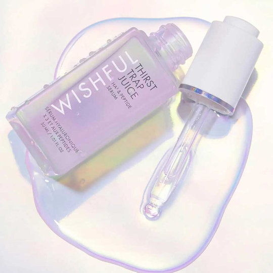 HUDA BEAUTY WISHFUL Thirst Trap Juice HA3 Peptide Serum 30ml