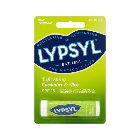 Lypsyl Cucumber & Aloe SPF15 Stick