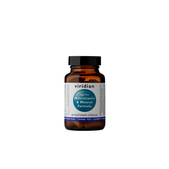 Viridian High Five Multivitamin and Mineral Formula, 30 Vegi caps