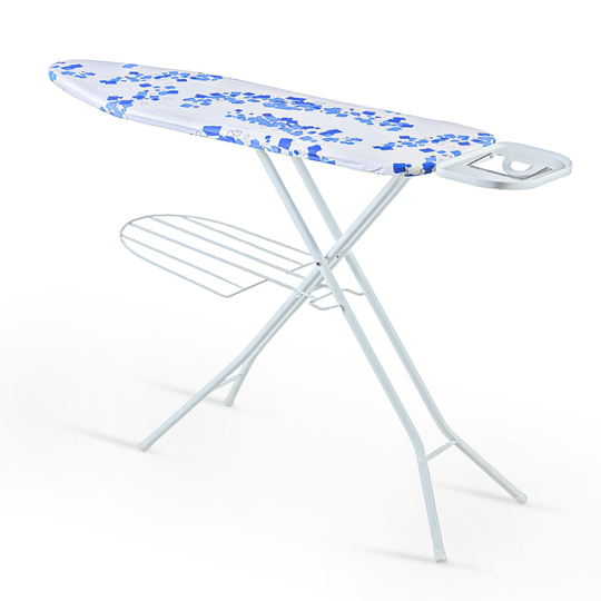 (Blue ) Royalford Ironing Board, Adjustable 122 x 38 cm