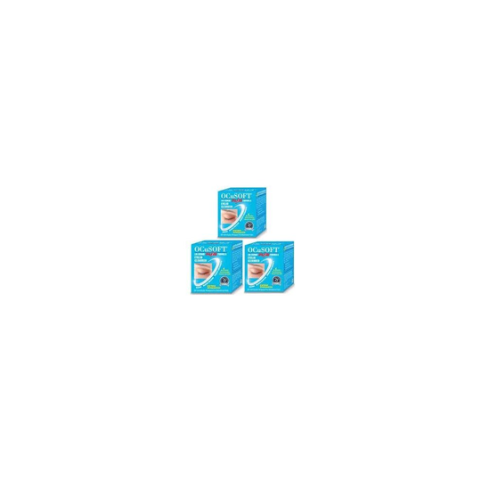 Ocusoft Plus Pads 30 Wipes x 3 Pack