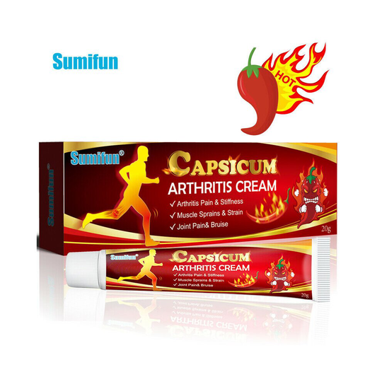 Sumifun Capsicum Arthritis Cream Hot Rheumatoid Arthritis Joint Knee