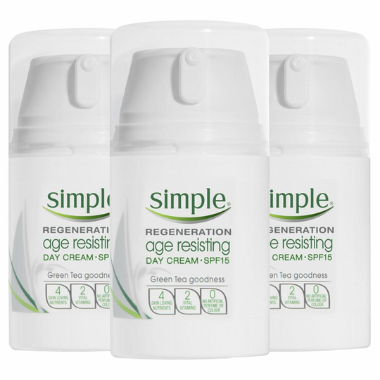 (Day Cream buy 3) Simple Regeneration Day & Night Cream 50ml